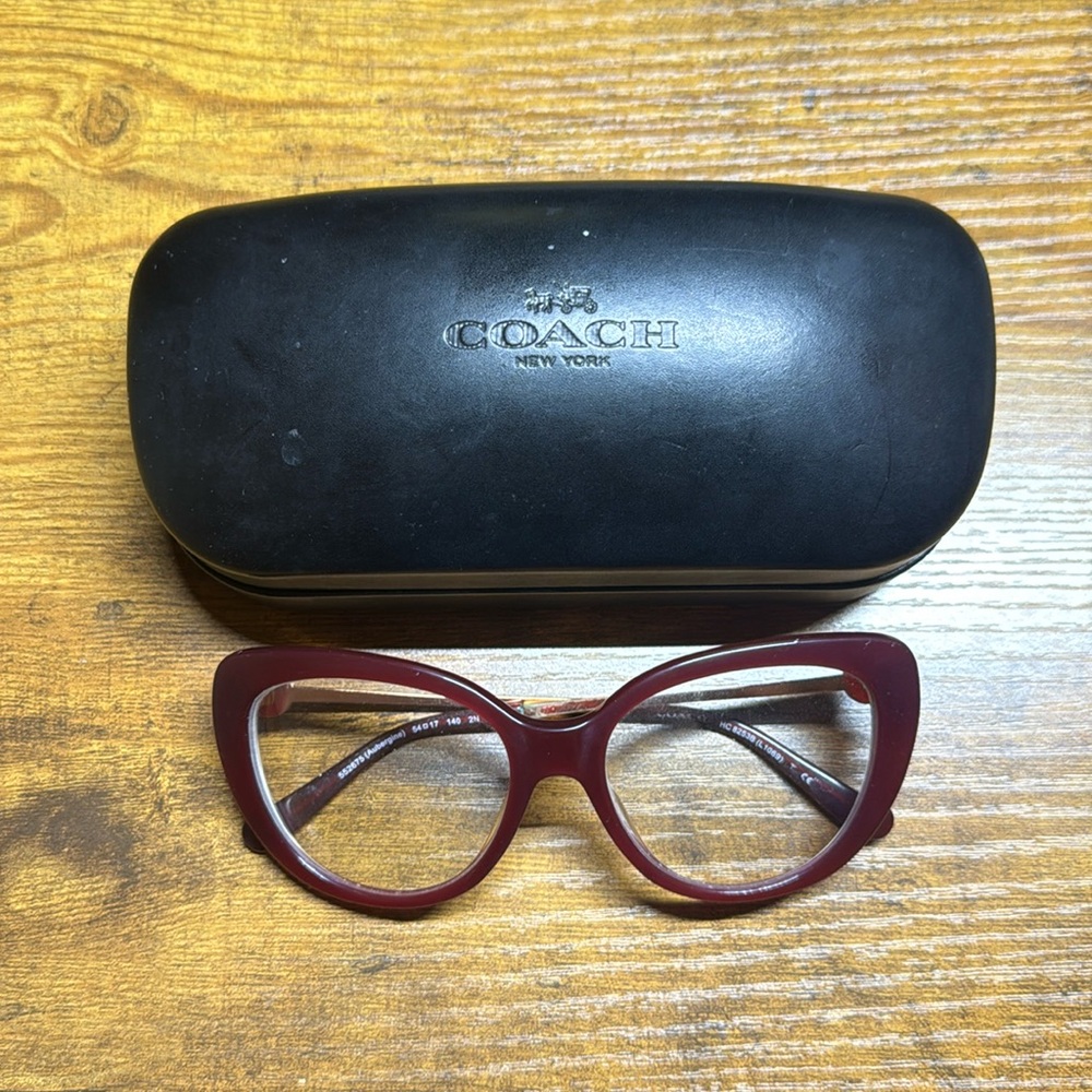 Coach Cat eyes shaped eyeglasses